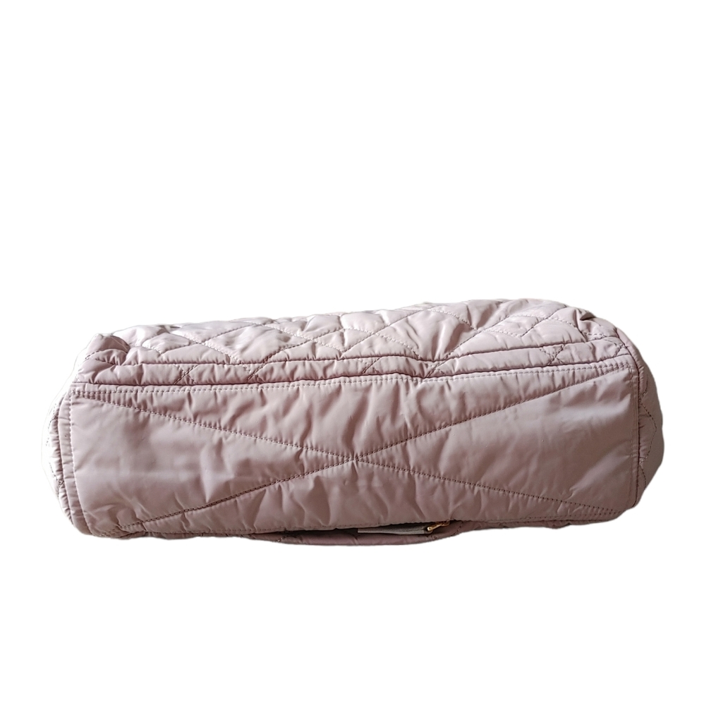 Marc Jacobs Weekender Nylon Quilted Large Duffle Satchel Crossbody Bag - Picture 7 of 16